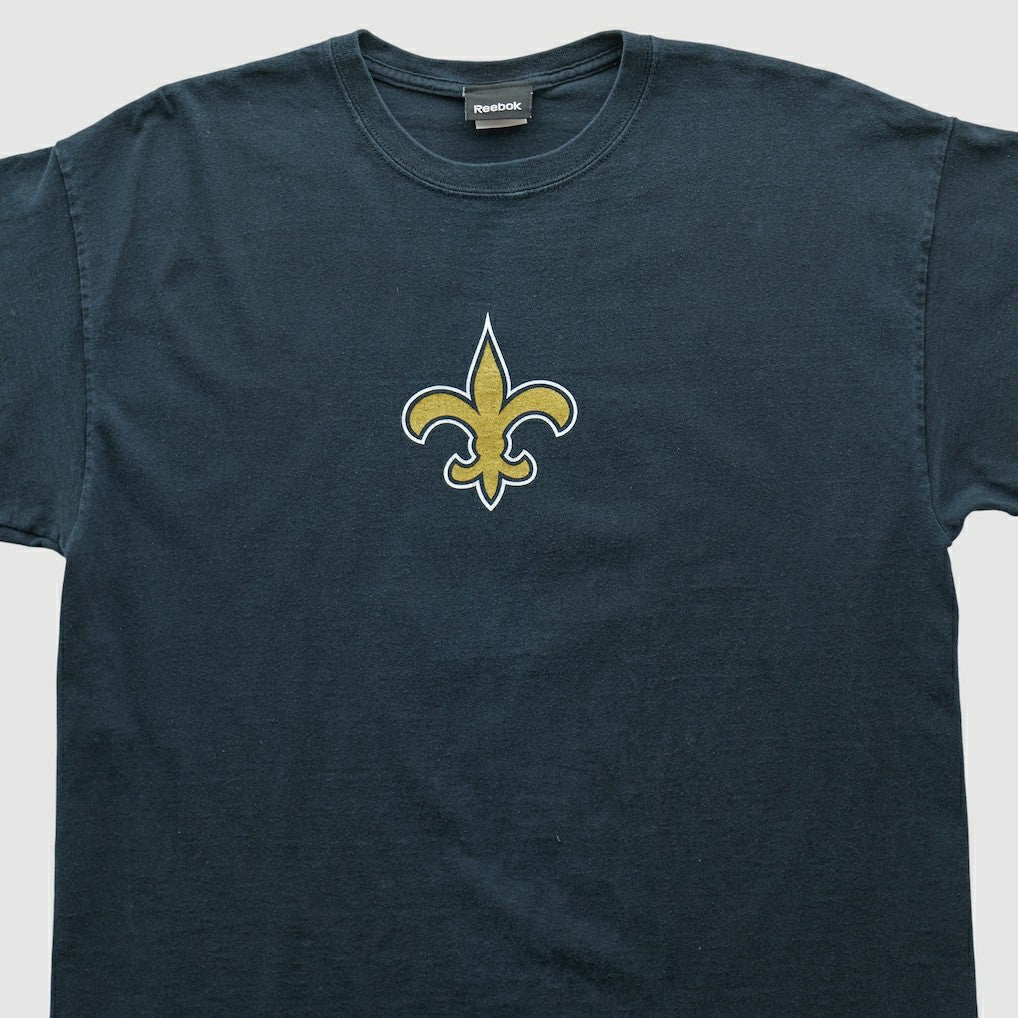 New Orleans Saints Reebok 2000s T-shirt Navy Vintage | Fanatics