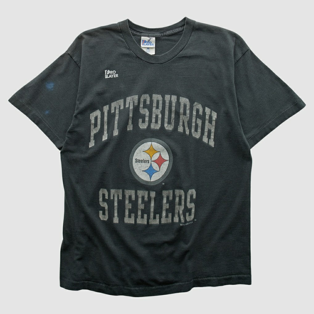 Pittsburgh Steelers Pro Player 1996 T-shirt Black Vintage | Fanatics