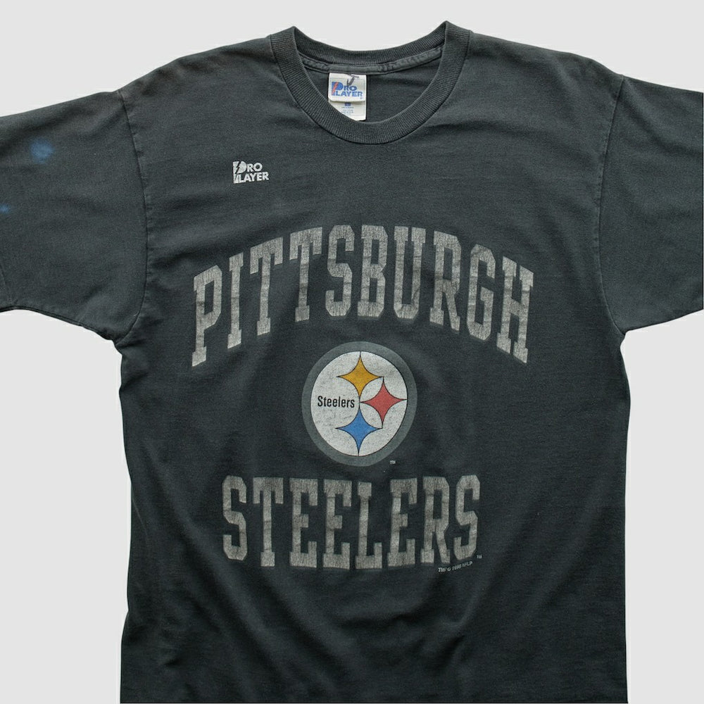 Pittsburgh Steelers Pro Player 1996 T-shirt Black Vintage | Fanatics