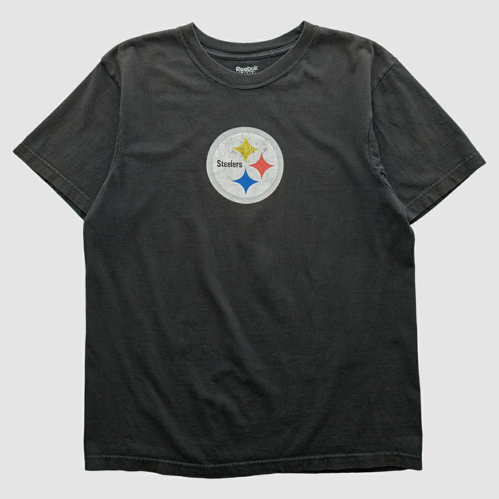 Pittsburgh Steelers Reebok 2000s T-shirt Black Vintage | Fanatics