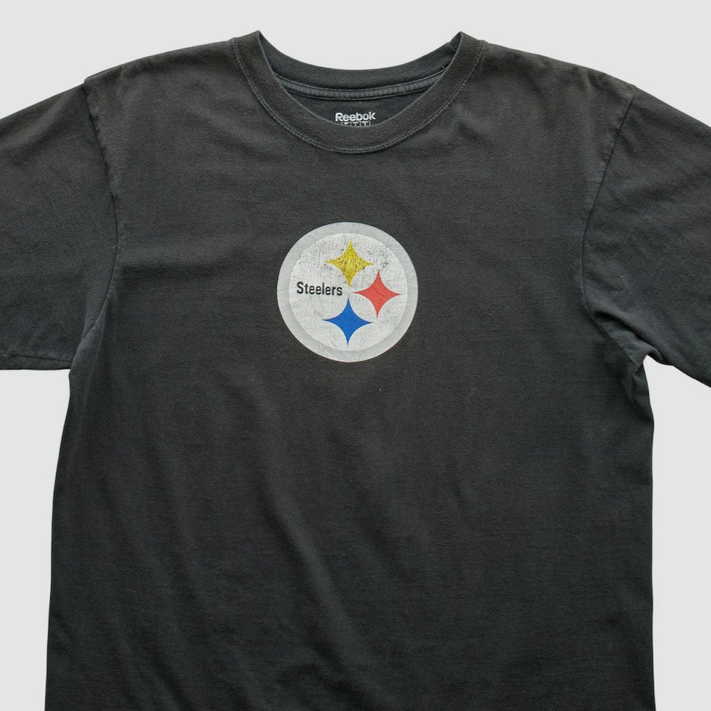 Pittsburgh Steelers Reebok 2000s T-shirt Black Vintage | Fanatics