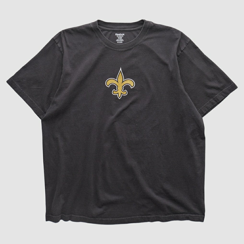 New Orleans Saints Reebok 2000s T-shirt Black Vintage | Fanatics