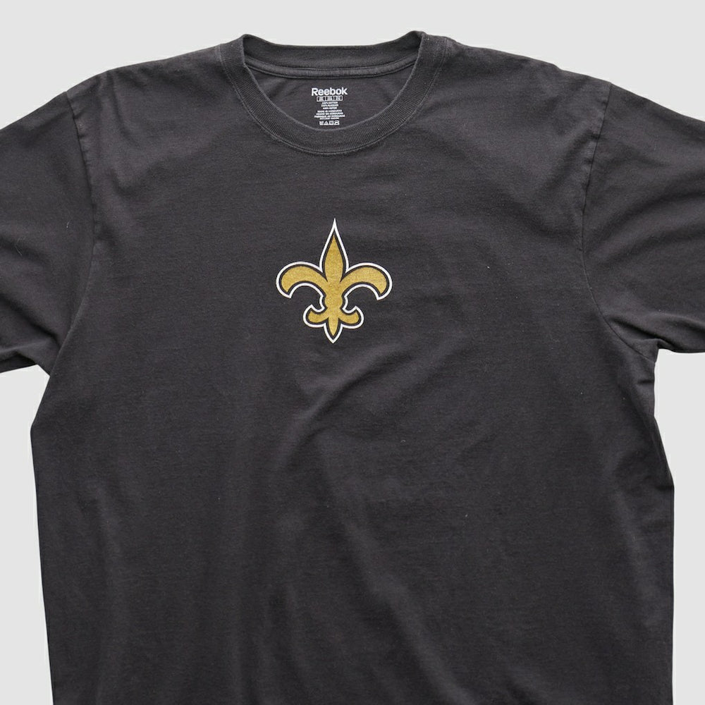 New Orleans Saints Reebok 2000s T-shirt Black Vintage | Fanatics