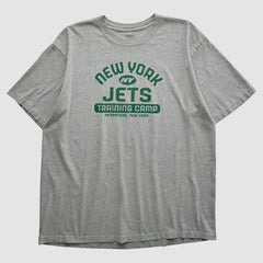 New York Jets Reebok 2000s T-shirt Heather Gray Vintage | Fanatics