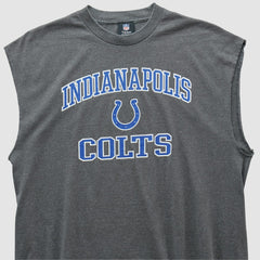 Indianapolis Colts Team Edition Apparel 2010s Tank Dark Heather Gray Vintage | Fanatics
