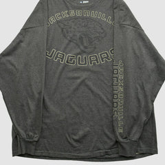 Jacksonville Jaguars NFL 2000s Long Sleeve T-shirt Dark Heather Gray Vintage | Fanatics