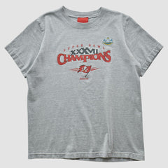 Tampa Bay Buccaneers Reebok 2003 T-shirt Heather Gray Vintage | Fanatics