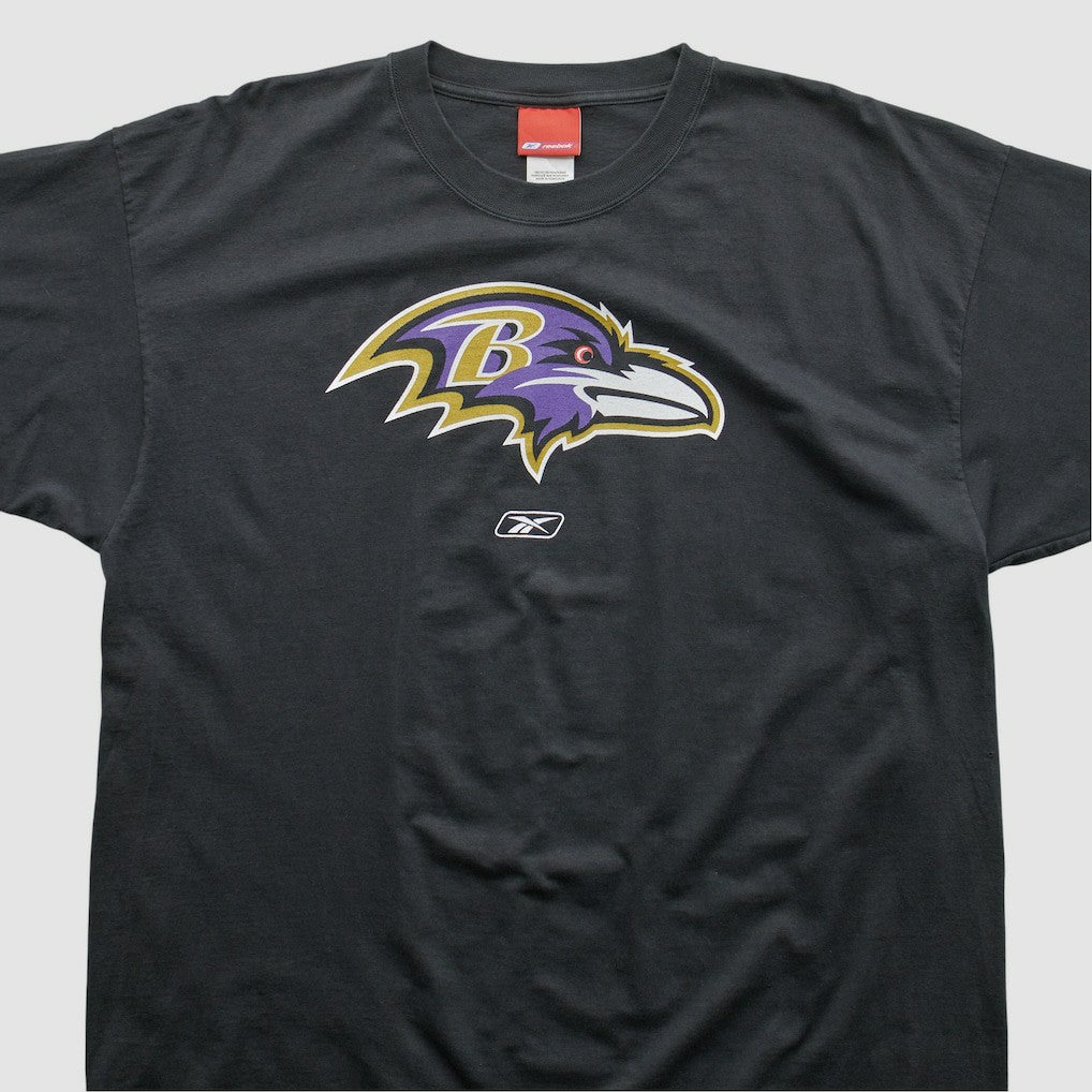 Baltimore Ravens Reebok 2000s T-shirt Black Vintage | Fanatics