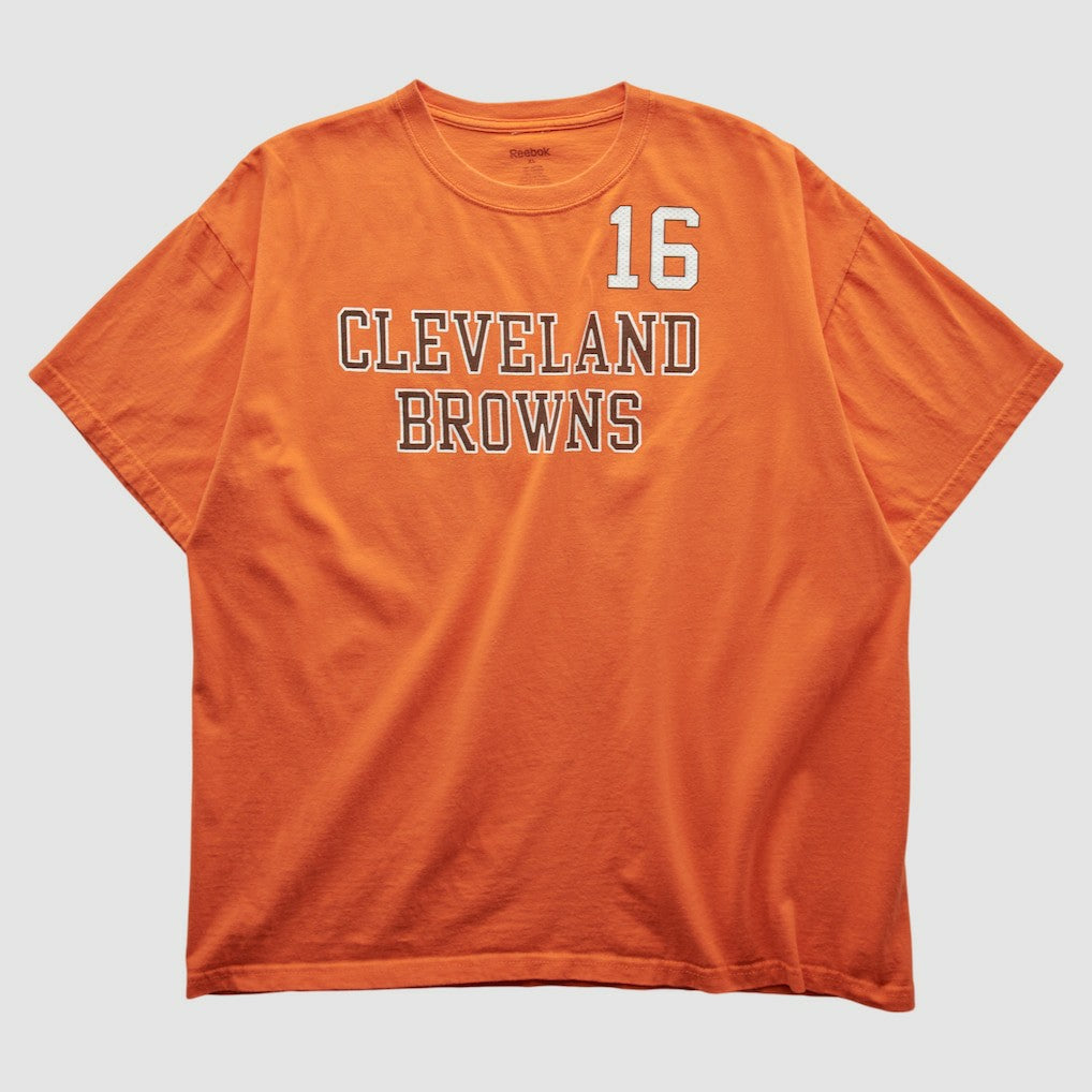 Cleveland Browns Reebok 2000s T-shirt Orange Vintage | Fanatics
