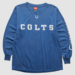 Indianapolis Colts NFL 2000s Long Sleeve T-shirt Blue Vintage | Fanatics