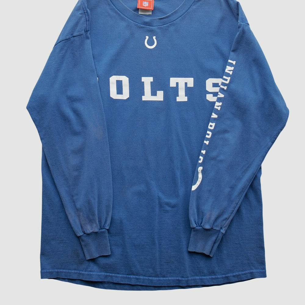 Indianapolis Colts NFL 2000s Long Sleeve T-shirt Blue Vintage | Fanatics