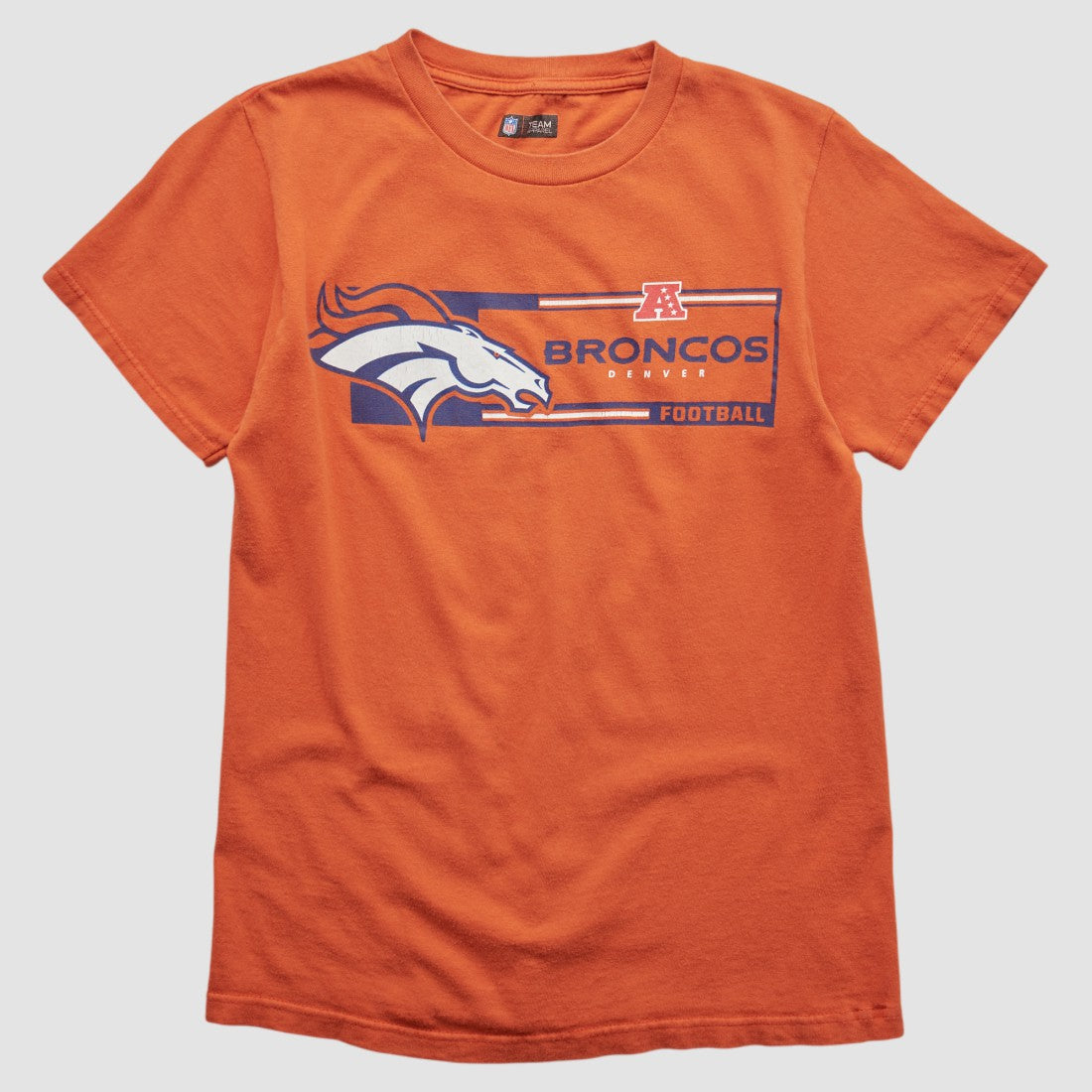Denver Broncos NFL 2010s T-shirt Orange Vintage | Fanatics