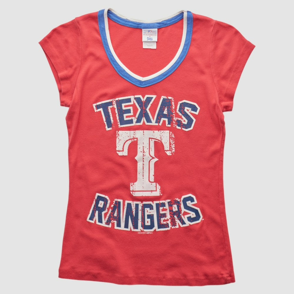 Texas Rangers Campus Lifestyle 2010s T-shirt - MLB