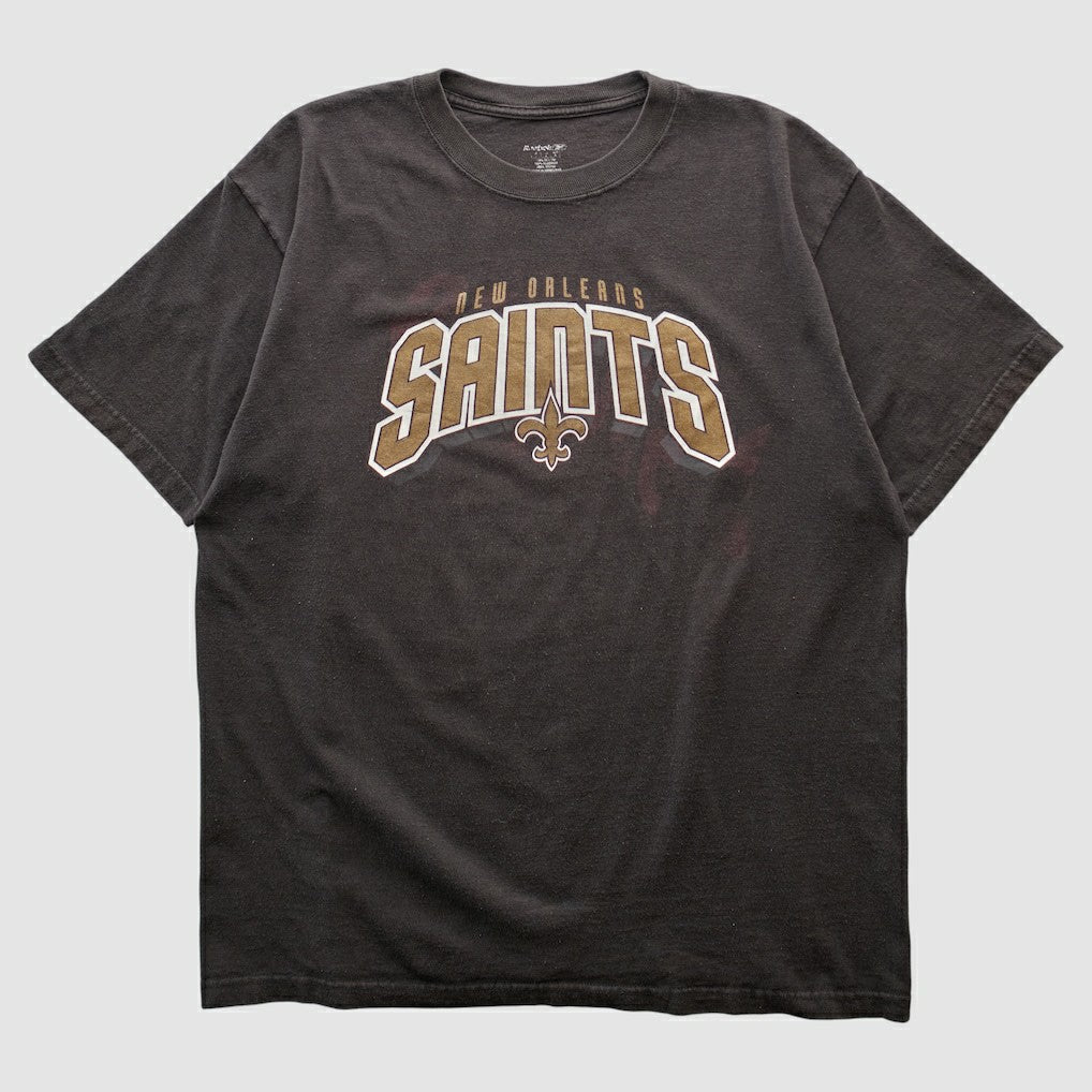New Orleans Saints Reebok 2000s T-shirt Black Vintage | Fanatics