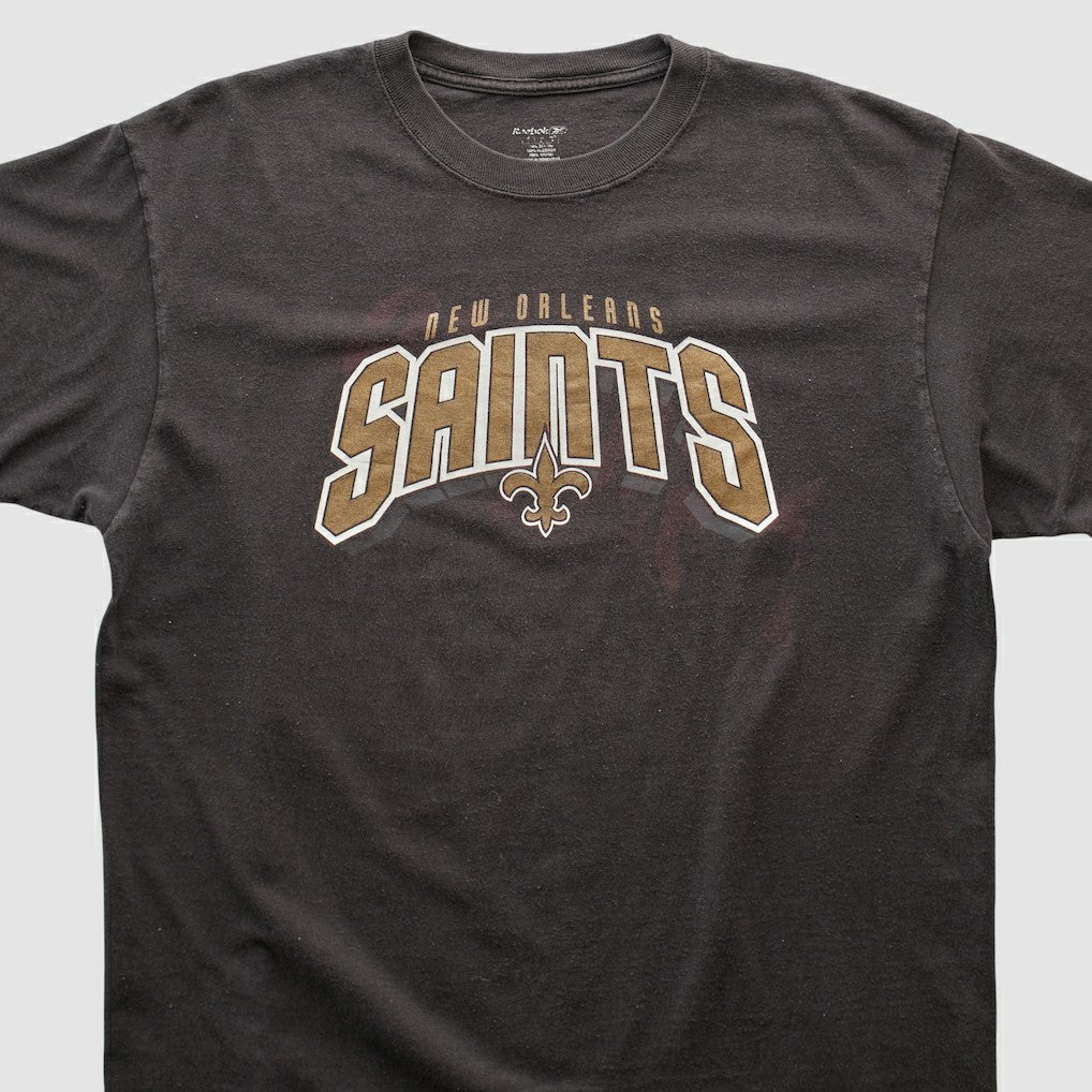 New Orleans Saints Reebok 2000s T-shirt Black Vintage | Fanatics