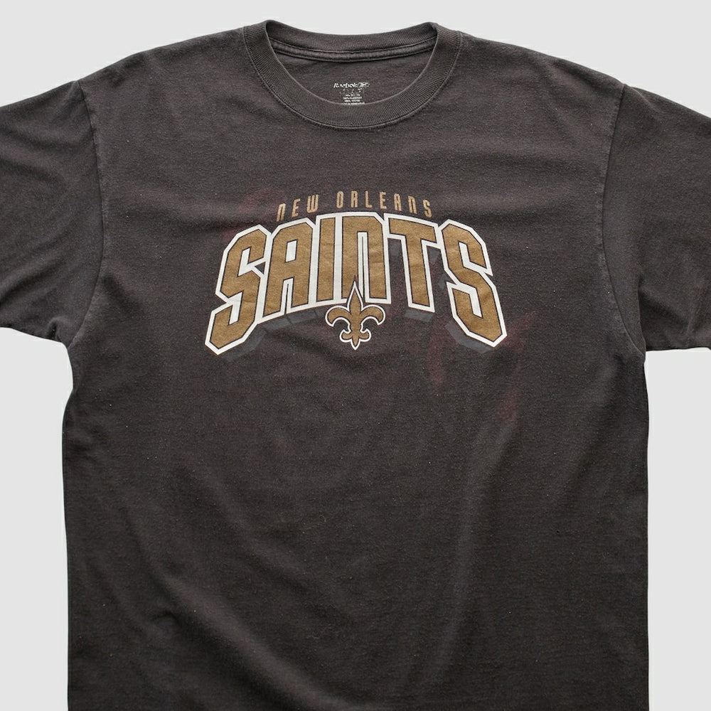 New Orleans Saints Reebok 2000s T-shirt Black Vintage | Fanatics
