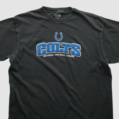 Indianapolis Colts Reebok 2000s T-shirt Black Vintage | Fanatics