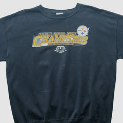 Pittsburgh Steelers NFL 2009 Pullover Sweatshirt Navy Vintage | Fanatics