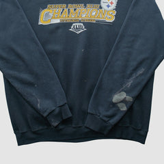 Pittsburgh Steelers NFL 2009 Pullover Sweatshirt Navy Vintage | Fanatics
