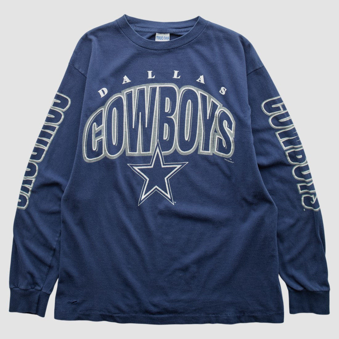 Dallas Cowboys True Fan 90s Long Sleeve T-shirt Navy Vintage | Fanatics