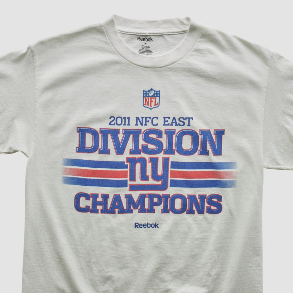 New York Giants Reebok 2011 T-shirt White Vintage | Fanatics