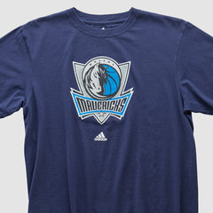 Dallas Mavericks 2000s T-shirt Navy Vintage - NBA