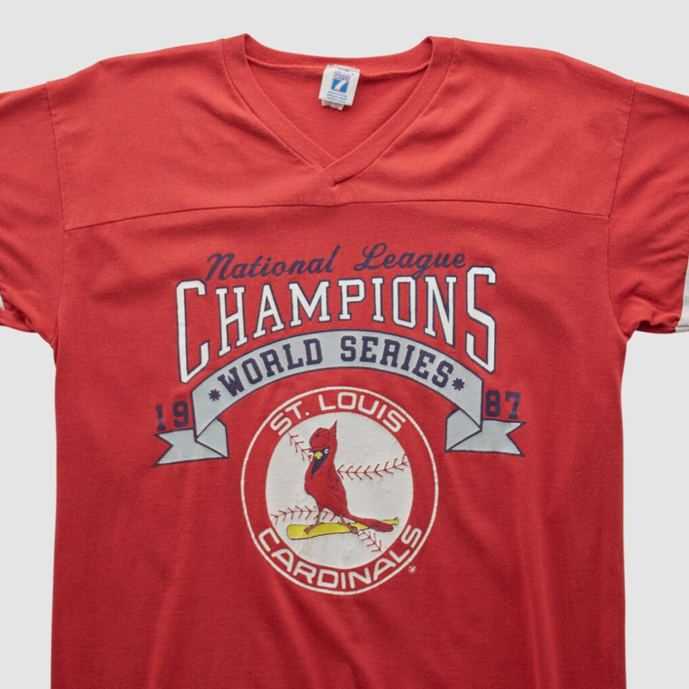 St. Louis Cardinals Logo Athletic 1987 T-shirt - MLB
