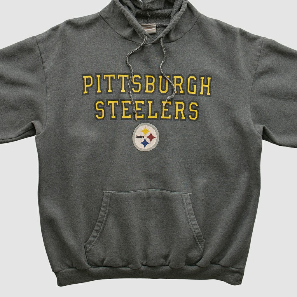 Pittsburgh Steelers NFL 2000s Hooded Sweatshirt Black Vintage | Fanatics