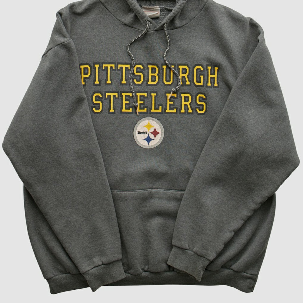 Pittsburgh Steelers NFL 2000s Hooded Sweatshirt Black Vintage | Fanatics