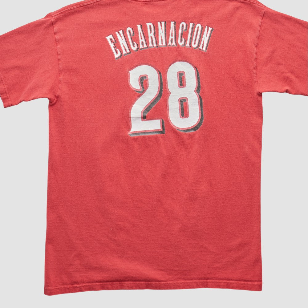 Cincinnati Reds Majestic 2000s T-shirt - MLB