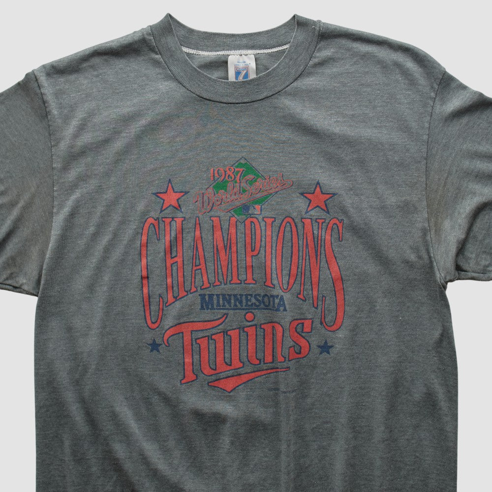 Minnesota Twins Logo 7 1987 T-shirt - MLB