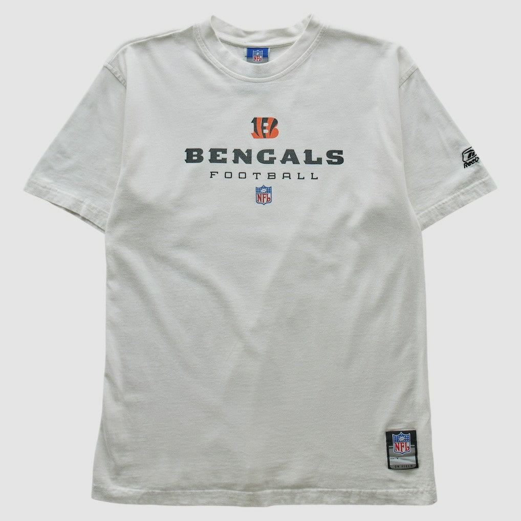 Cincinnati Bengals Reebok 2000s T-shirt White Vintage | Fanatics