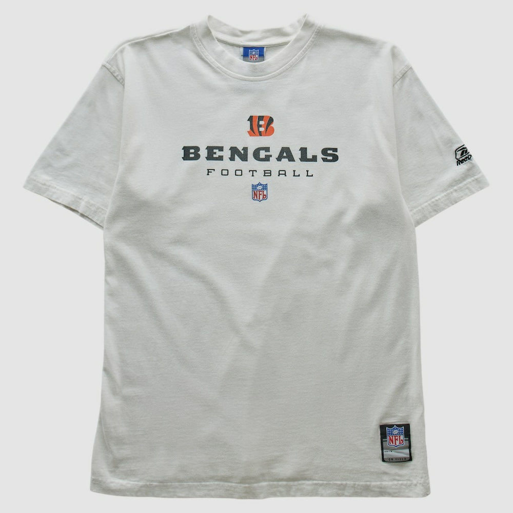 Cincinnati Bengals Reebok 2000s T-shirt White Vintage | Fanatics