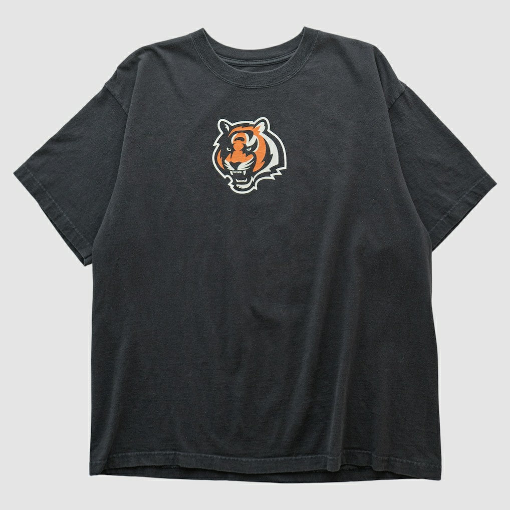 Cincinnati Bengals Reebok 2000s T-shirt Black Vintage | Fanatics
