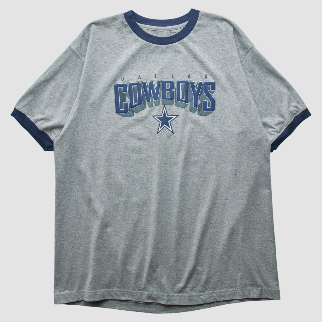 Dallas Cowboys Reebok 2000s T-shirt Heather Gray Vintage | Fanatics