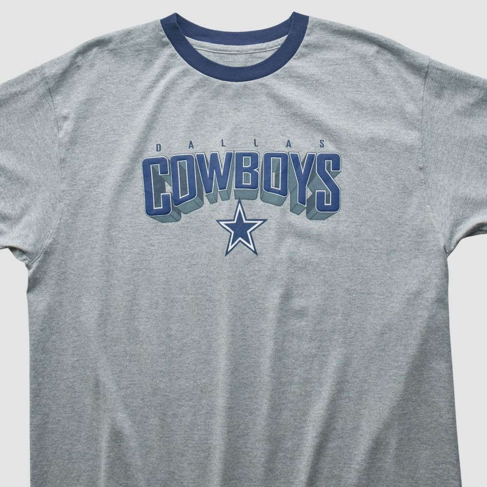 Dallas Cowboys Reebok 2000s T-shirt Heather Gray Vintage | Fanatics