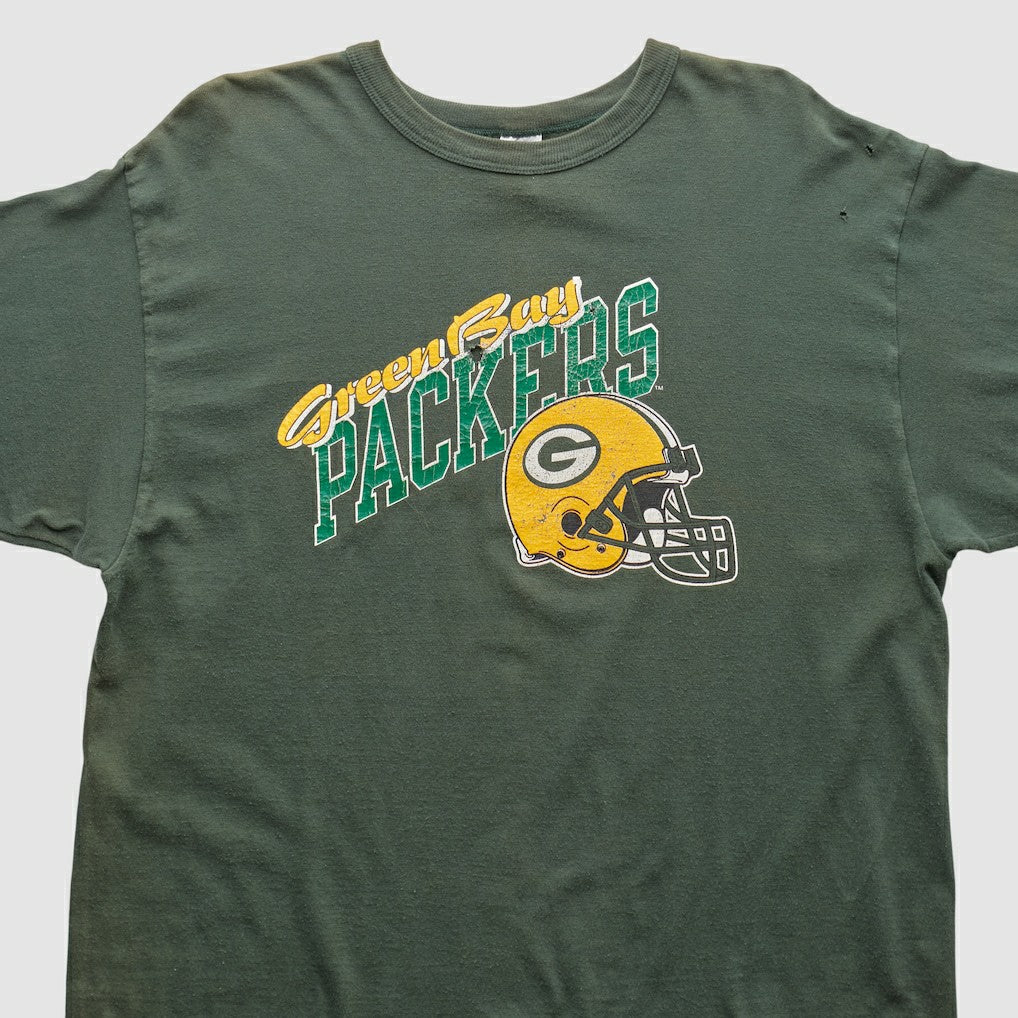 Green Bay Packers Champion 90s T-shirt Green Vintage | Fanatics