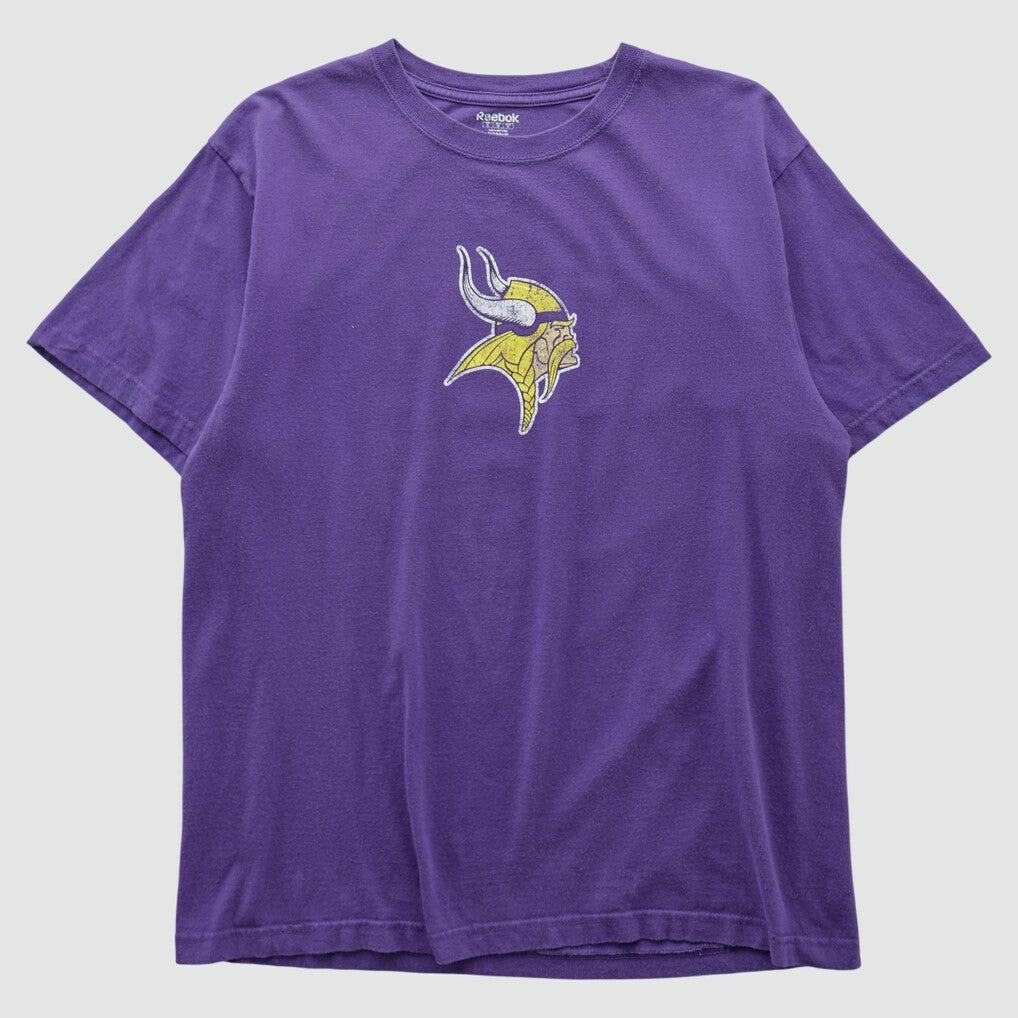 Minnesota Vikings Reebok 2000s T-shirt Purple Vintage | Fanatics