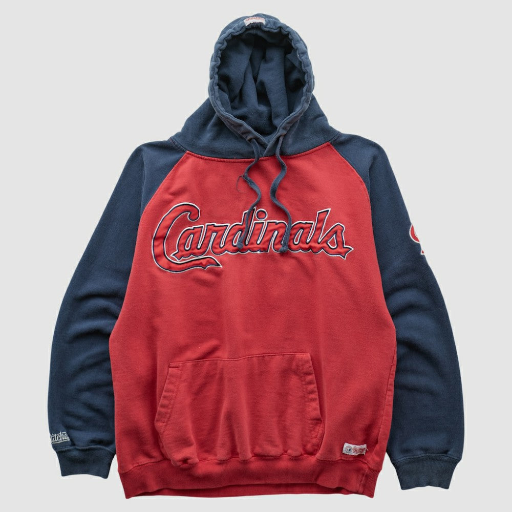 St. Louis Cardinals Stitches 2000s Hooded Pullover Sweatshirt - MLB