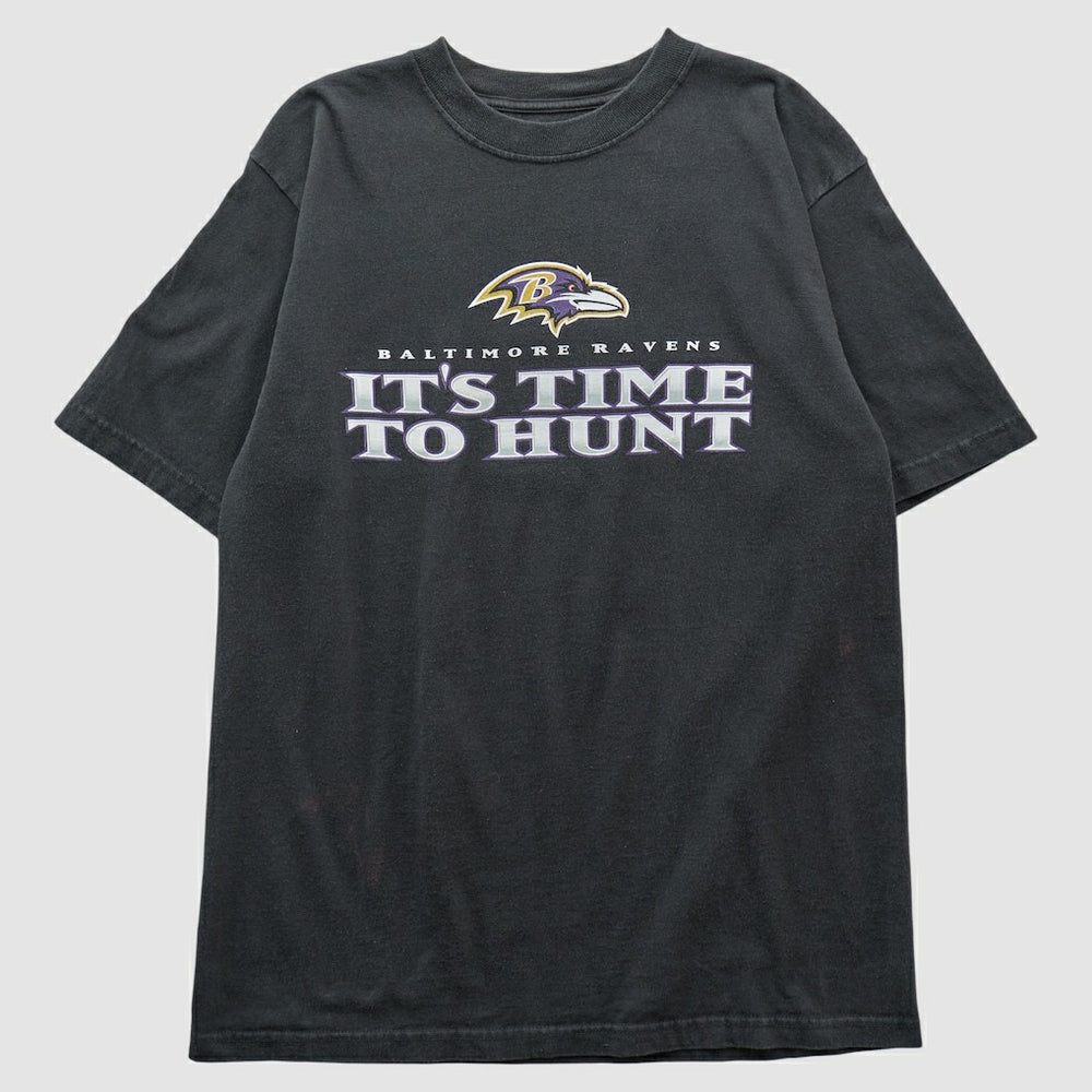 Baltimore Ravens Reebok 2000s T-shirt Black Vintage | Fanatics