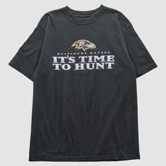 Baltimore Ravens Reebok 2000s T-shirt Black Vintage | Fanatics