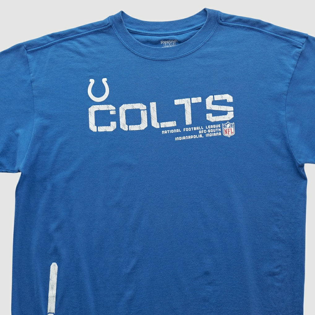 Indianapolis Colts Reebok 2000s T-shirt Blue Vintage | Fanatics