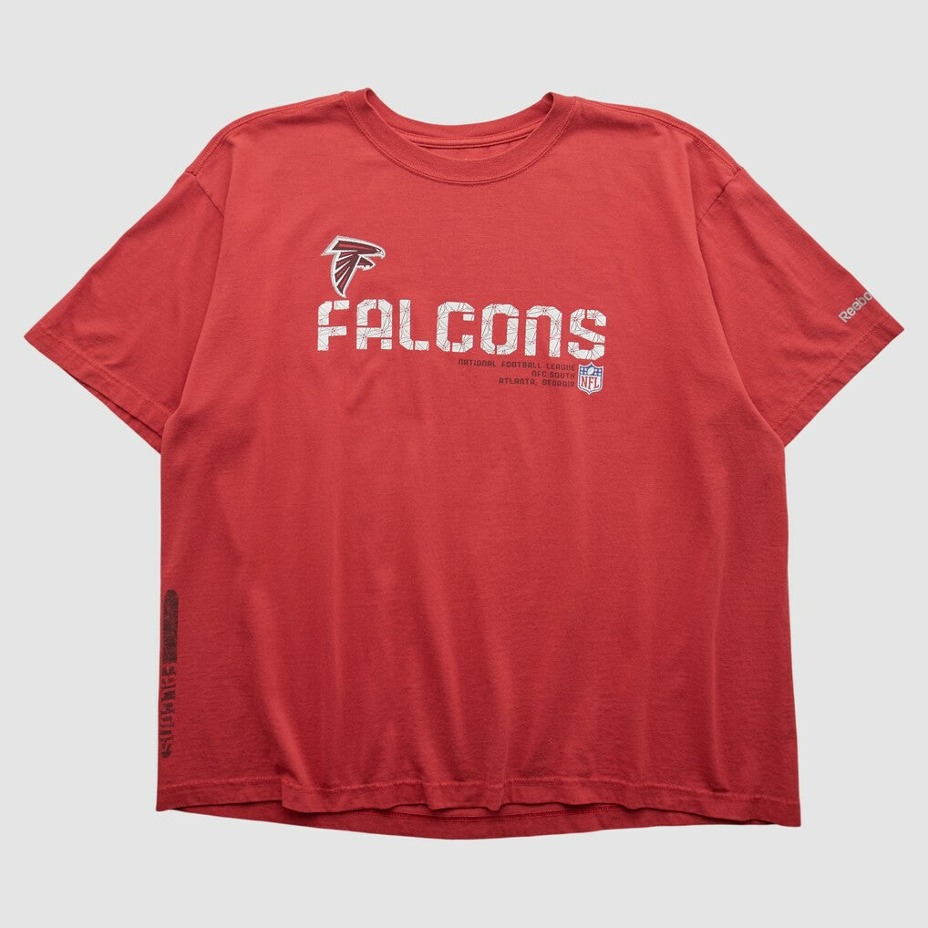 Atlanta Falcons Reebok 2000s T-shirt Red Vintage | Fanatics
