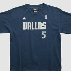 Dallas Mavericks 2010s T-shirt Navy Vintage - NBA