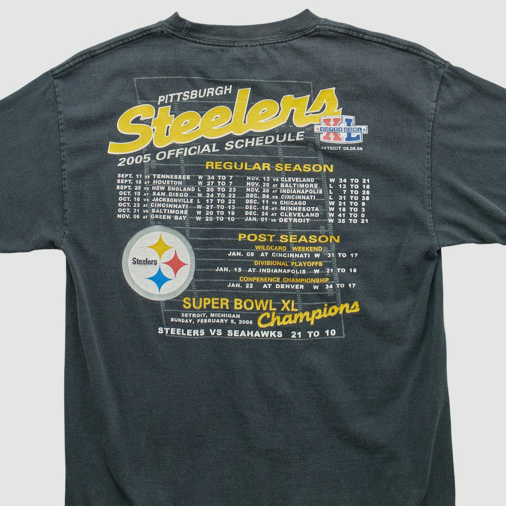 Pittsburgh Steelers Alstyle 2006 T-shirt Charcoal Vintage | Fanatics