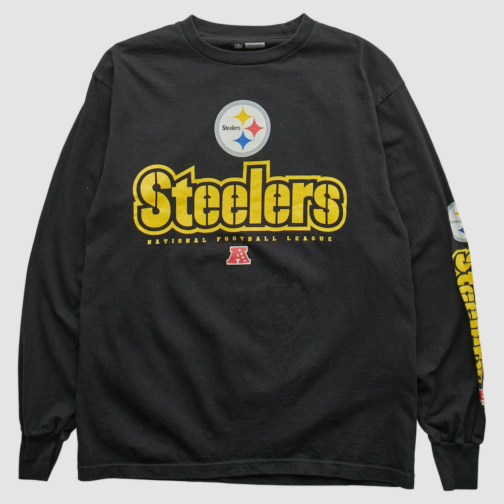Pittsburgh Steelers NFL 2000s Long Sleeve T-shirt Black Vintage | Fanatics