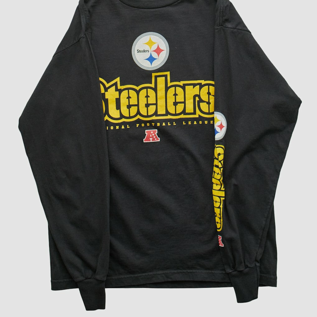 Pittsburgh Steelers NFL 2000s Long Sleeve T-shirt Black Vintage | Fanatics