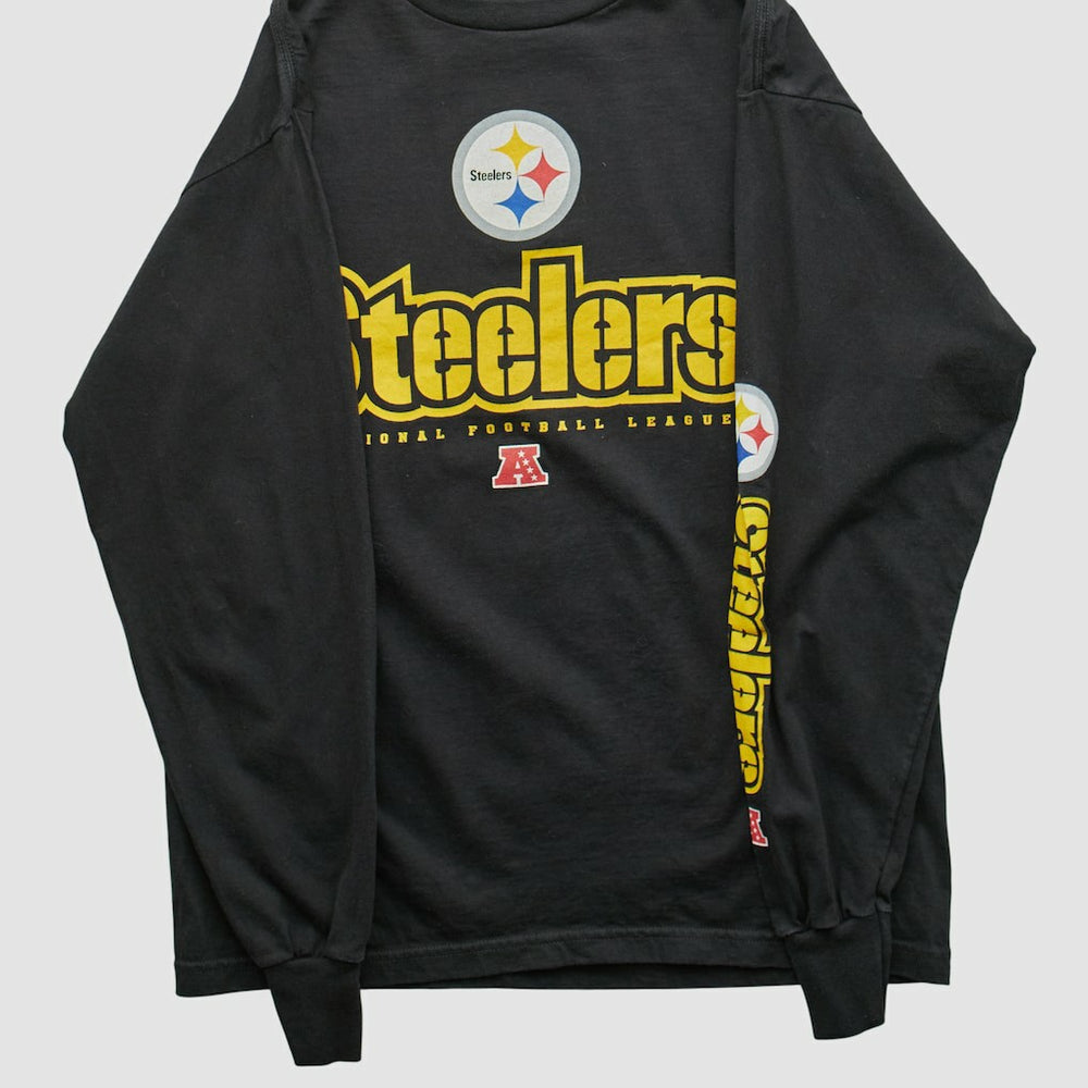 Pittsburgh Steelers NFL 2000s Long Sleeve T-shirt Black Vintage | Fanatics