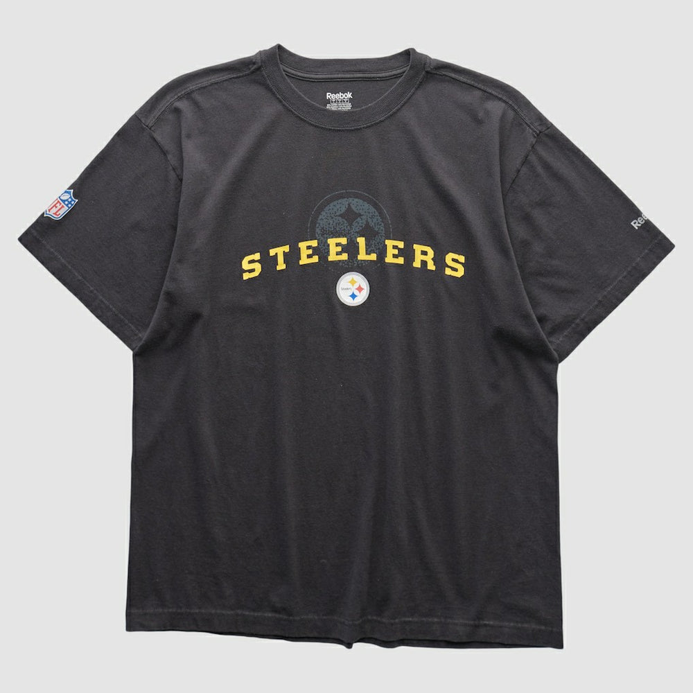 Pittsburgh Steelers Reebok 2000s T-shirt Black Vintage | Fanatics