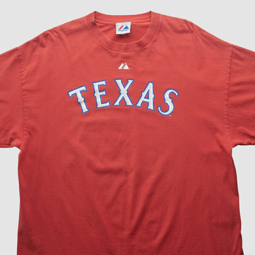 Texas Rangers Majestic 2000s T-shirt - MLB